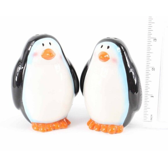 Pfaltzgraff Collectibles Hand Painted 4Pc Holiday Helpers Table Set - Picture 9 of 11